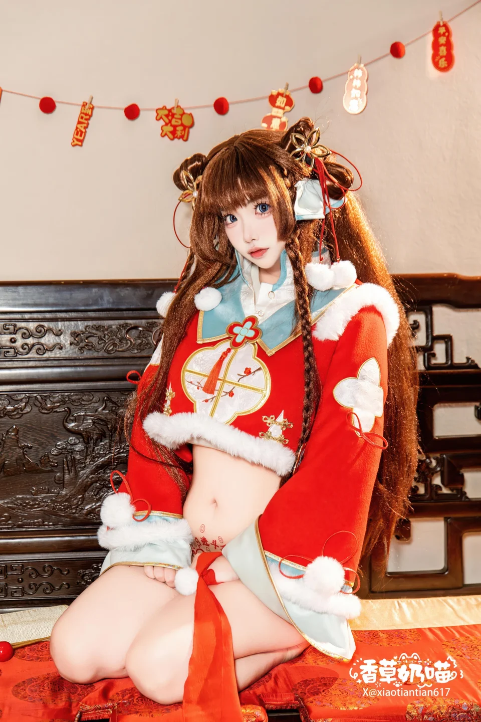 香草奶喵 - No.002 日进斗金 [108P,15V-1.30GB] tg@simisebaisi 【丝足阁】040.webp